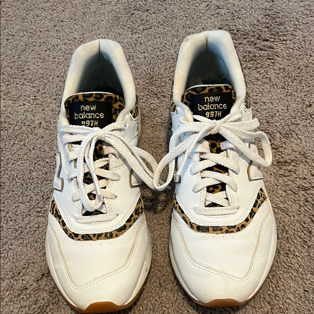 New Balance 997H Leopard Sneakers with Cushioned Comfort